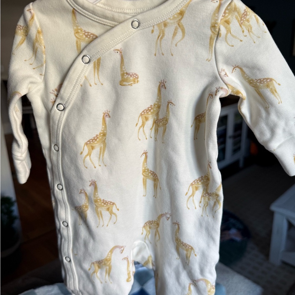 Pehr Charming Giraffe Print Kids One Piece